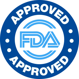FDA-registered facility badge — Giant Max manufactured in compliant US dietary supplement facility with full regulatory compliance