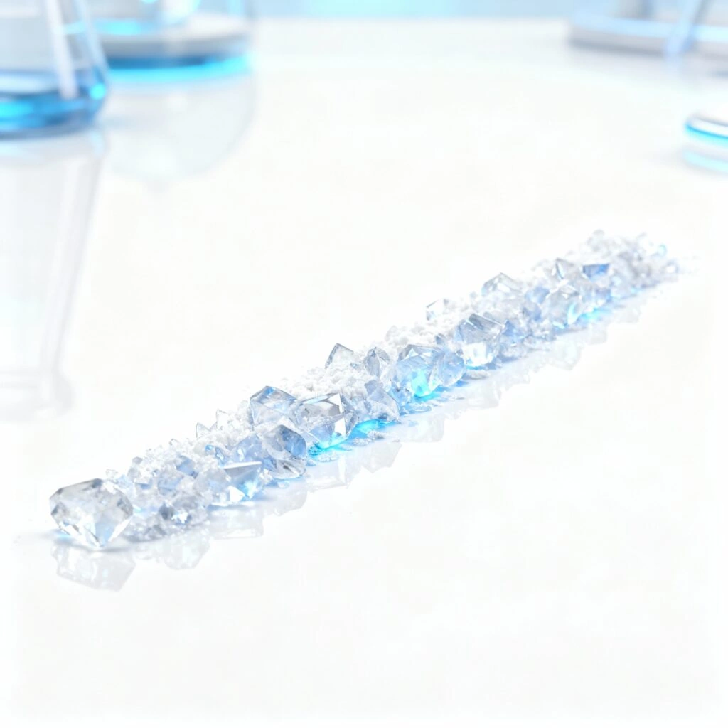 Crystalline L-Arginine amino acid — nitric oxide precursor in Giant Max for maximum blood vessel dilation and erection quality