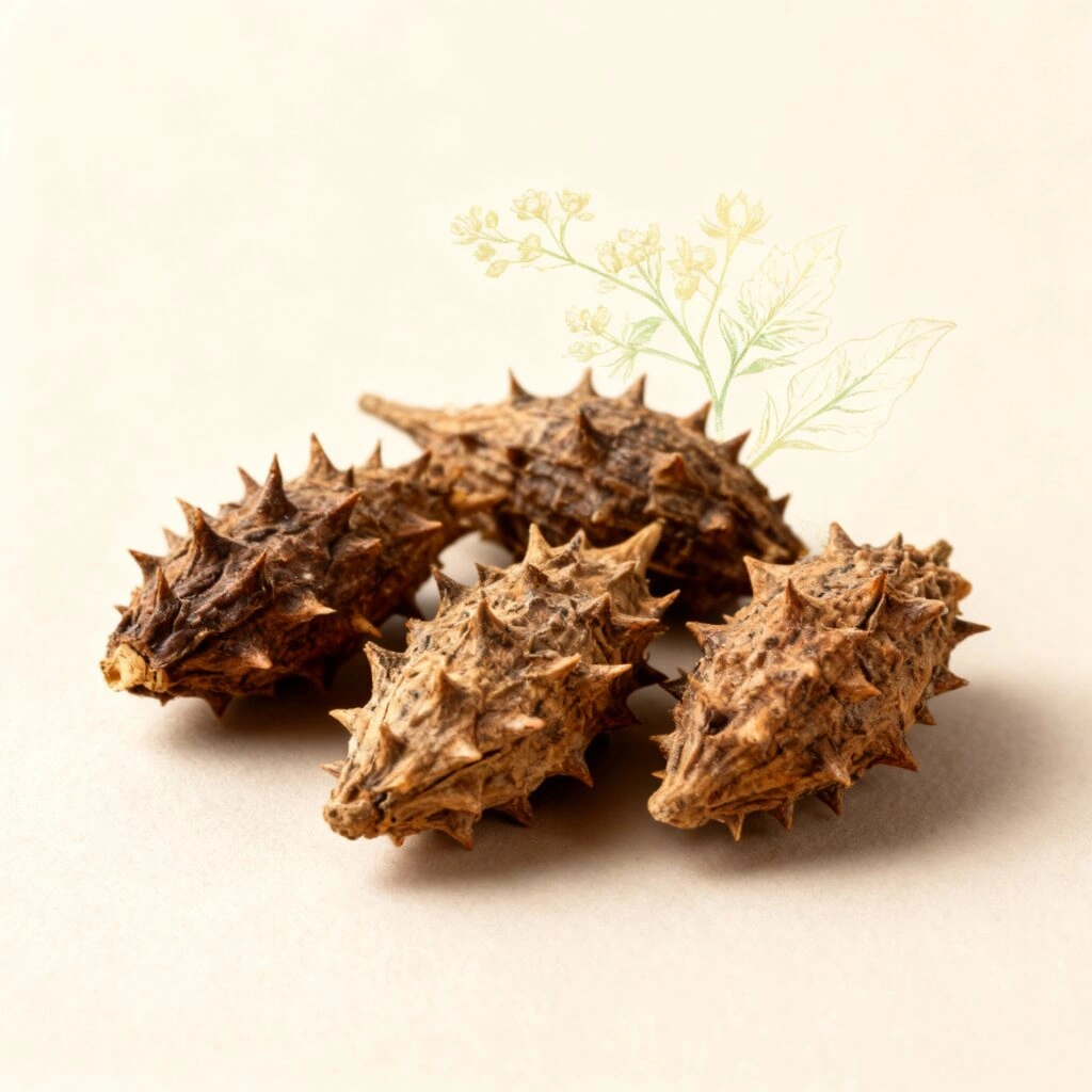 Tribulus Terrestris dried plant — traditional testosterone booster in Giant Max for luteinizing hormone and natural male virility